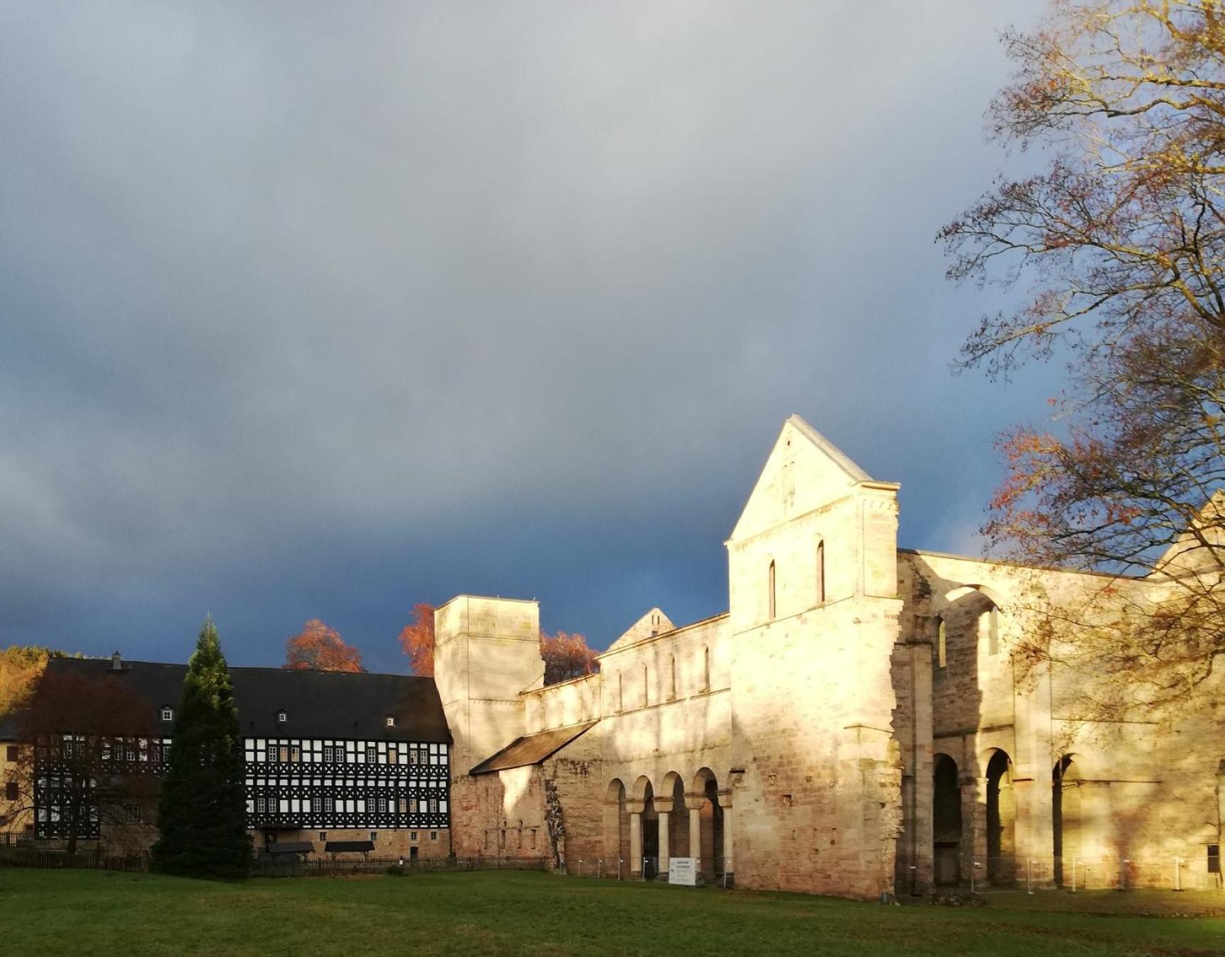 Fewo An Der Klosterruine Paulinzella Mit Kostenfreien Parkplatz Und Wlan Exteriér fotografie